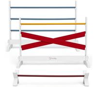 Hoofly lot d’Obstacles Hobby Horse - 2 Obstacles verticaux & 1 cavaletti/Accessoires Hobby Horsing Enfants/Obstacles à Sauter & entraînement/Parcours Cheval bâton & Cadeau Enfant