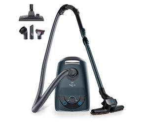 Hoogo B3+ Graphite Flipflop | Aspirateur avec sac | Puissance d'aspiration 850 W | Filtre HEPA 14 | Rayon d'action 11 m | Bruit 74 dB(A) | Capacité 3 l