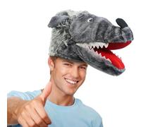 Hooin Chapeau de loup. Chapeau de fête fait main pour déguisement de loup.