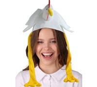 Hooin Chapeau de poule - Bonnet déguisement d'animal de ferme doux pour fêtes à thème fermier et événements costumés