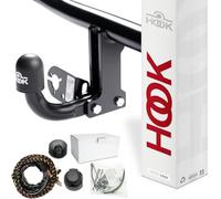 HOOK Attelage Rigide Fixe Compatible avec Dacia Duster 11.2013-01.2017 + Faisceau spécifique 7-Broches