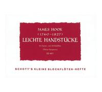 Hook James - Leichte Handstücke - Soprano And Treble Recorder