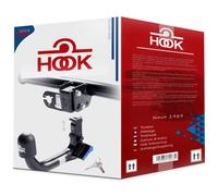 HOOK Nouveau attelage démontable Verticale Compatible avec Mazda CX-5 II Depuis 2017 avec Faisceau électrique Universel 13-Broches