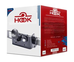 HOOK Nouveau attelage Rigide Fixe Compatible avec Fiat Talento Van/furgon 2016-2020 avec Faisceau électrique Universel 7-Broches
