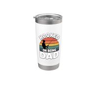 Hooked On Being Dad Gobelet isotherme en acier inoxydable double paroi