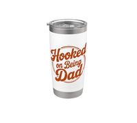 Hooked On Being Dad Gobelet isotherme en acier inoxydable double paroi