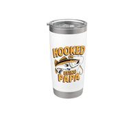 Hooked On Being Papa Gobelet isotherme en acier inoxydable double paroi