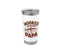 Hooked On Being Papa Gobelet isotherme en acier inoxydable double paroi