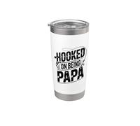 Hooked On Being Papa Gobelet isotherme en acier inoxydable double paroi