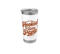 Hooked On Being Papa Gobelet isotherme en acier inoxydable double paroi
