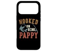 Hooked on Being Pappy Father's Day Fishing Pappy Coque pour iPhone 17 Pro Max
