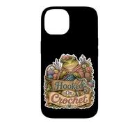 Hooked on Crochet Grenouille Laine Coque pour iPhone 14