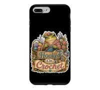Hooked on Crochet Grenouille Laine Coque pour iPhone 7 Plus/8 Plus