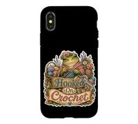 Hooked on Crochet Grenouille Laine Coque pour iPhone X/XS