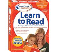 Hooked on Phonics Learn to Read Level 1 Pre-K, Ages 3-4: Early Emergent Readers