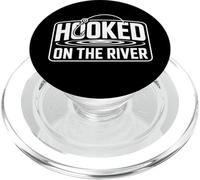 Hooked on The River Peche A La Mouche Truite PopSockets PopGrip pour MagSafe
