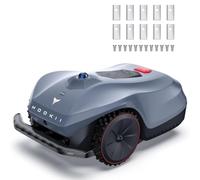 HOOKII Neomow X SE Robot Tondeuse sans Fil Périphérique, Jusqu’à 3 000 m², LiDAR 3D Slam + Vision IA, Aucune Station RTK Requise, Pentes Jusqu’à 45%, Largeur de Coupe de 28 cm, Batterie de 13-Ah