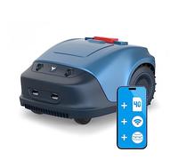 HOOKII Robot Tondeuse pour Jardins jusqu'à 1000m², Tonte parallèle, évitement des Obstacles, Recharge Automatique, Bluetooth/WiFi/4G, Grande Batterie 4400mAh- Chargeur Inclus (Version ultrasonique)