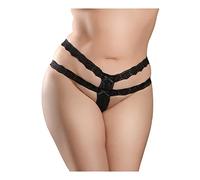 HOOKUP Crotchless Secret Gem Noir S