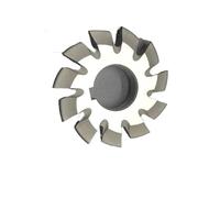 Hookurity Fraise à Engrenages HSS 1 pièce M0,5 M0,75 M1 M1,25 M1,5 M2 M2,5 M3 M4 M5-M10 Module PA20 Degrés HSS n° 1-n° 8(NO.2,M1.0)