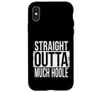 HOOLE Droit Outta Beaucoup Coque pour iPhone X/XS