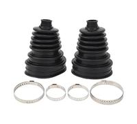 Hooleey 2pcs CV Boots Universal Constant Velocity Joint Boot Set Highly Flexible CV Boots for Cars