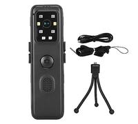 HOOLEEY Tragbare M ni-Kamera 1080P 0,78-Zoll-Bildschirm Nachtsicht-Loop-Aufn ahme WiFi-Rückclip-Videorecorder for Die Strafverfolgung