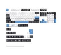 HOOLRZI 1 lot de touches PBT Dye Subbed pour clavier mécanique Profil 137 pour touches pour touches Lock G80-3000/3484 3494 Ensemble de touches japonaises mignonnes arctiques