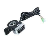 HOOLRZI Accélérateur De Commande Pouce pour Vélos Électriques Confortables pour des Conceptions Ergonomiques Moniteur De Puissance dans L'accessoire De Vélo Accélérateur De Vélo