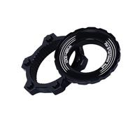 HOOLRZI Adaptateur de disque central pour vélos de 44 mm - Entretoises de conversion centrales à 6 broches - Adaptateur central durable pour vélos