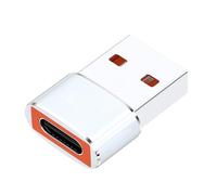 HOOLRZI Adaptateur USB C haute vitesse - Compatibilité universelle - Corps compact en aluminium pour une transmission instantanée de données - Convertisseur USB C mâle vers femelle