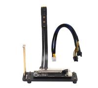 HOOLRZI Base de montage verticale pour carte graphique externe pour ordinateur portable, station d'accueil externe M.2 pour disque solide, dispositif d'extension pour ordinateur portable, carte