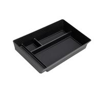 HOOLRZI Boîte de rangement pour accoudoir en ABS - Plateau de console centrale multifonctionnel - Installation simple pour boîte de rangement de voiture M9