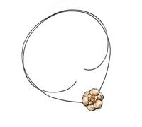 HOOLRZI Boucles D'oreilles/collier À Fleurs 3D Dramatiques Accessoires En Forme De Fleur Géométrique Exagérée Bijoux De Fête Élégants Pour Femmes Bijoux De Déclaration Florale Géométrique