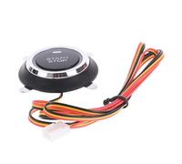 HOOLRZI Bouton d'allumage intelligent pour voiture 12 V - Structure standard contre le déclenchement accidentel - Installation rapide - Bouton de démarrage du moteur automobile