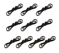 HOOLRZI Bouton de nœud Cheongsam en satin vibrant pour projets de couture et accessoires de mode