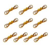 HOOLRZI Bouton de nœud Cheongsam en satin vibrant pour projets de couture et accessoires de mode