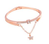 HOOLRZI Bracelets de mariée modernes punk, géométriques, bijoux en alliage, texture cadeau pour femmes et filles, bijoux tendance, taille unique, Comme décrit