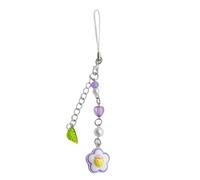 HOOLRZI Breloque pour téléphone portable avec pendentif en forme de cœur - Accessoire élégant pour sacs et plus encore