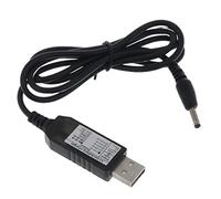 HOOLRZI Câble de charge USB vers prise 3,5 x 1,35 mm pour ventilateur, haut-parleur, appareils électroniques USB vers adaptateur d'alimentation 3,5 x 1,35 mm