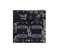 HOOLRZI Carte d'extension SXM2 à deux canaux construite pour les GPU de centre de données avec une solution de refroidissement avancée de 300 g