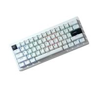HOOLRZI Clavier de jeu avec rétro-éclairage, claviers mécaniques 75 % 5,0/2,4 GHz/USB C, petit clavier 3000 mAh GMK61