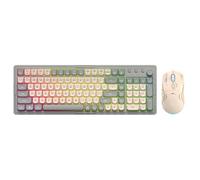 HOOLRZI Clavier en fil ABS durable et avec fonction anti-éclaboussures pour une utilisation polyvalente pour les systèmes informatiques quotidiens