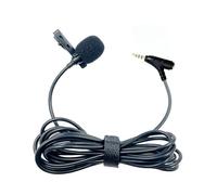 HOOLRZI Clip Filaire De 3 5 Mm sur Le Microphone Clip Microphone Lavalier Mic pour L'enregistrement Auditif Besoin De D'enregistrement Auditif