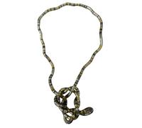 HOOLRZI Collier ras du cou flexible en alliage avec chaîne en os de serpent, style punk, tendance, torsadable, bijoux uniques pour les fêtes, Diameter 6, Comme décrit, Comme décrit.