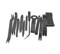 HOOLRZI Ensemble d'outils d'installation de démontage d'intérieur de véhicule avec poignée ergonomique sans trace, 12 pièces avec étui de rangement de protection, accessoires d'installation stéréo de