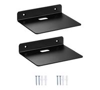 HOOLRZI Étagère murale flottante multifonctionnelle en acrylique pour livres de plantes, design transparent, facile à installer, économie d'espace pour plantes d'intérieur