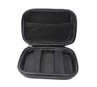 HOOLRZI Étui de transport compact pour appareils photo enfants avec poche en maille pour les trajets quotidiens et les voyages en toute sécurité et bien rangé, Noir
