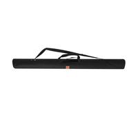 HOOLRZI Étui de transport pour canne à pêche en plein air - Sac de rangement portable et pliable en toile, 1,2 m Noir 18 cm