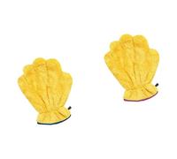 HOOLRZI Gants de toilettage polyvalents absorbants et confortables pour l'absorption et l'épilation des poils morts